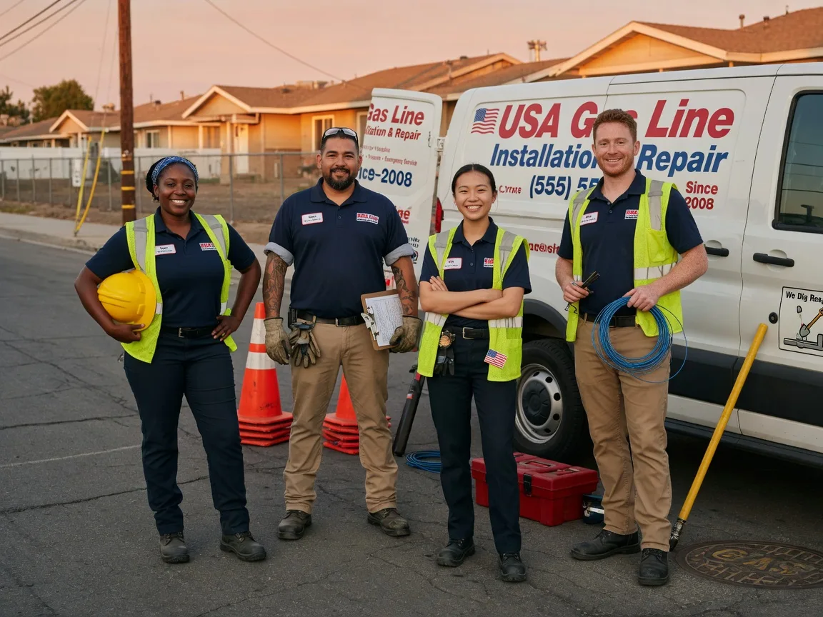 Gas Line Installation company in Tracy, CA